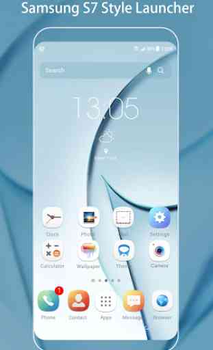 S7 Tema Galaxy Launcher per Samsung 1