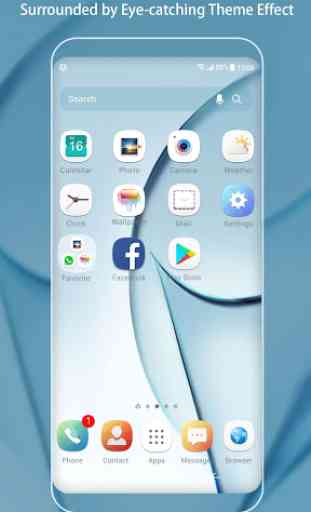 S7 Tema Galaxy Launcher per Samsung 2