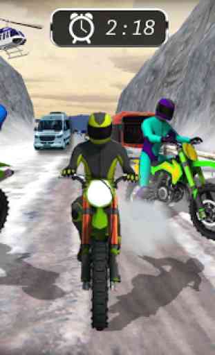 Snow Mountain Bike Racing - Motocross Racing 2019 3
