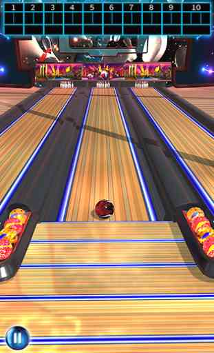 Spin Bowling Alley King 3D: Stars Strike Challenge 2