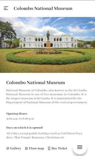 Sri Lanka Museums 1