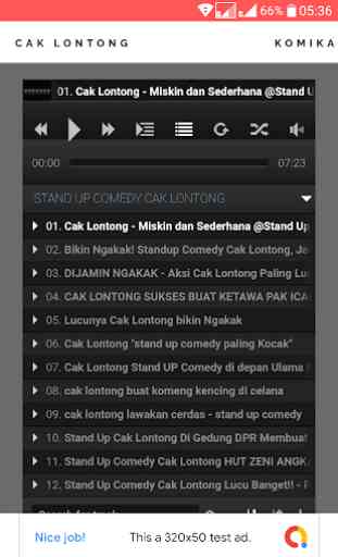 STAND UP COMEDY CAK LONTONG 1
