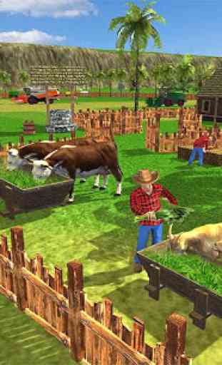 Trattore agricolo virtuale: gioco moderno di anima 1