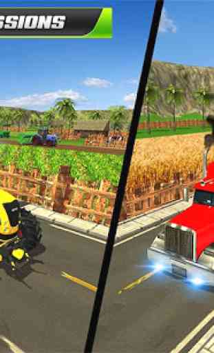 Trattore agricolo virtuale: gioco moderno di anima 3
