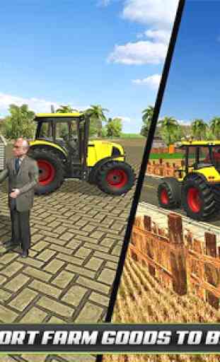Trattore agricolo virtuale: gioco moderno di anima 4
