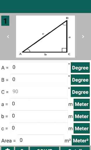 Trigonometry Calculator ( Triangle ) 2
