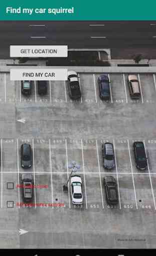Trova la mia auto: posizione GPS dell'auto 1