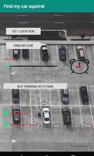 Trova la mia auto: posizione GPS dell'auto 2