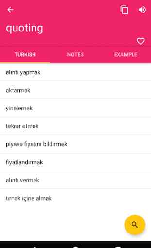 Turkish English Offline Dictionary & Translator 2
