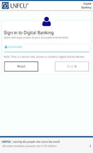 UNFCU Digital Banking 1
