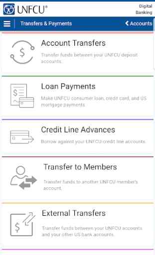 UNFCU Digital Banking 4