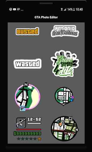 Wasted Photo Editor: Gangster Sticker 4