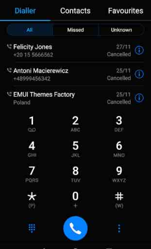 Dark Mode Pro theme for Huawei EMUI 5/5.1/8 3