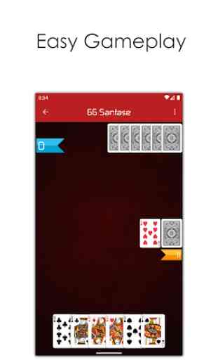 66 Online - Play Multiplayer Santase Card Game 3