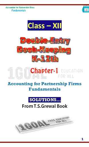 Account Class-12 Solutions (TS Grewal Vol-1) 2017 3