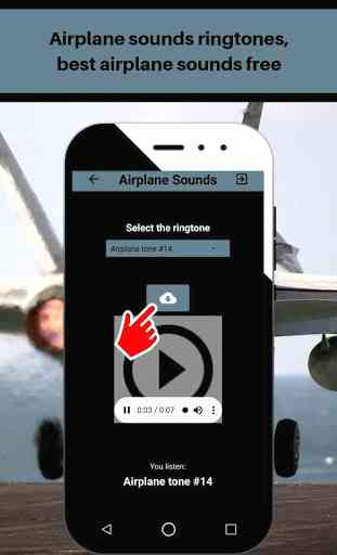 Airplane sounds ringtones, airplane engine sounds 4