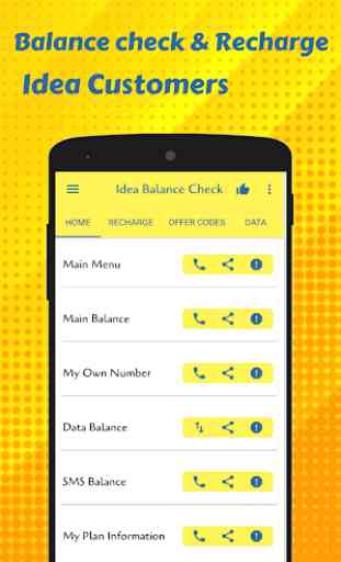 App for Idea Recharge & Idea balance check 1