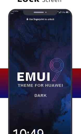 Black Emui 9.1 Theme for Huawei 2