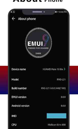 Black Emui 9.1 Theme for Huawei 3
