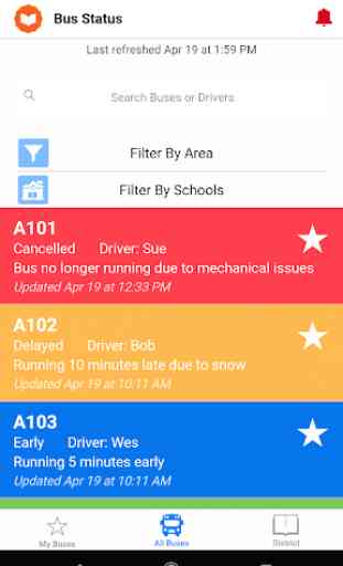 Bus Status 4