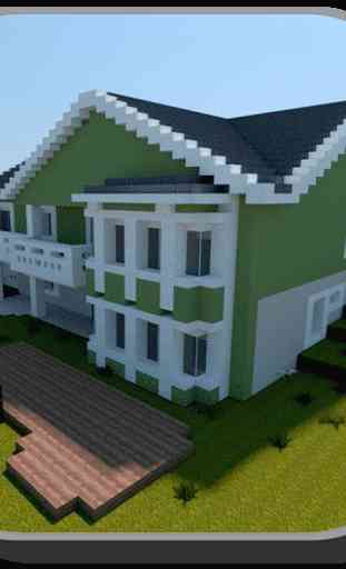 Casa Moderna Per Minecraft 1