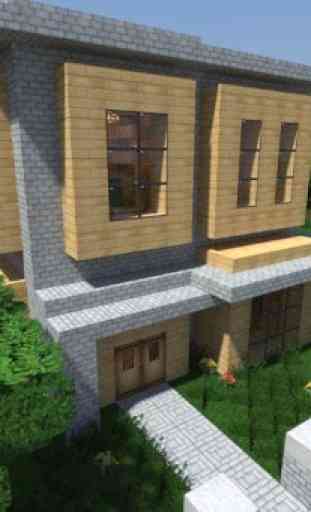 Casa Moderna Per Minecraft 3