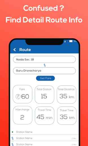 Delhi Metro Guide - Offline Map, Route info & Fare 2