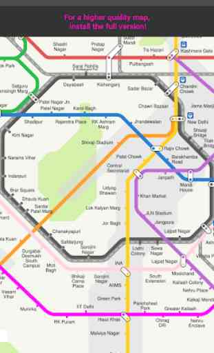 Delhi Metro Map 3