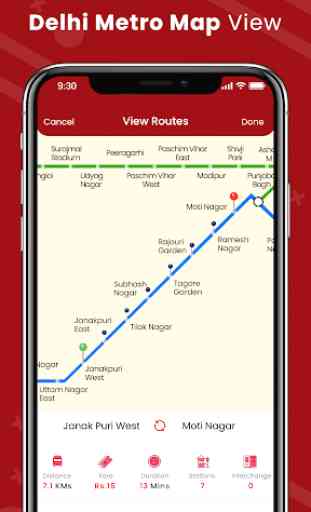 Delhi Metro Route 3