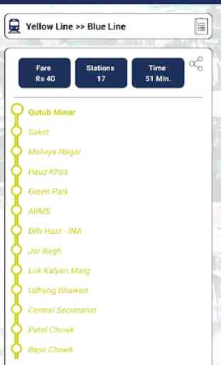 Delhi Public Transport - Metro and DTC Bus Routes 2