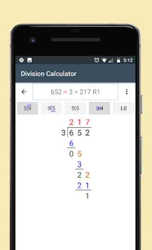 Divisione Calcolatrice (con Remainders o Decimali) 2