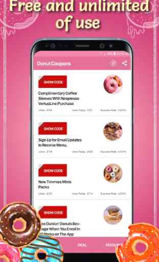 Donut Coupons 2