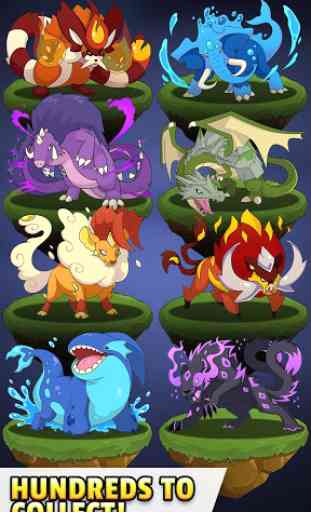 Dynamons Evolution Puzzle & RPG: Mito del dragone 1