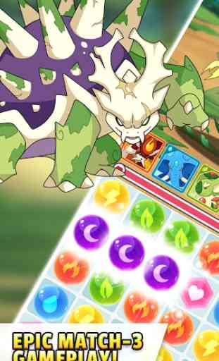 Dynamons Evolution Puzzle & RPG: Mito del dragone 3