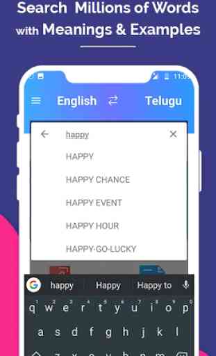 English Telugu Dictionary & Translator 2
