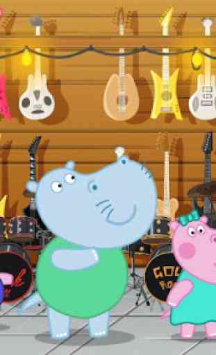 Festa della musica per bambini: Hippo Super star 2