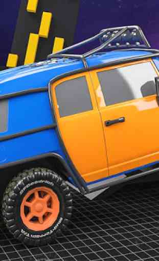 Fury Monster Jeep Parking: guida fuoristrada 4