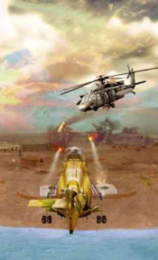 Gunship Helicopter Heavy Action Battle 2018 3