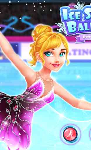 Ice Skating Ballerina: Dress up e Makeup Girl Game 1