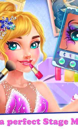 Ice Skating Ballerina: Dress up e Makeup Girl Game 2