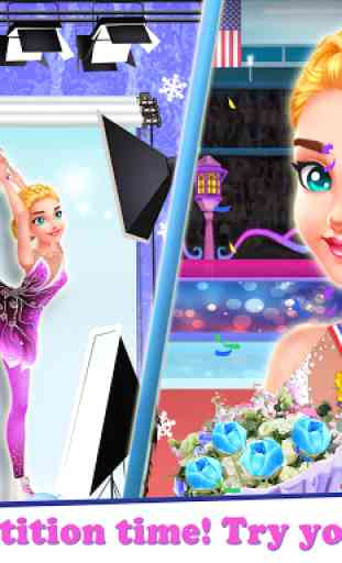 Ice Skating Ballerina: Dress up e Makeup Girl Game 4