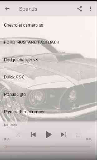 Legend Muscle Cars - wallpapers & sounds 2