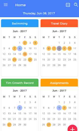 Many Calendars - Journal, Organizer, Calendar 1