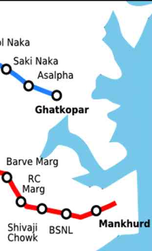 Mumbai Metro Map 3