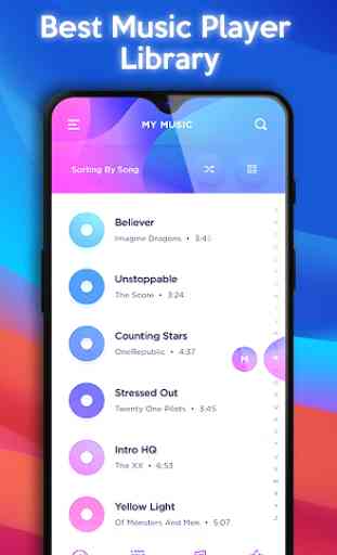 Music Player Style Oppo Reno & F11 Free Music Mp3 4