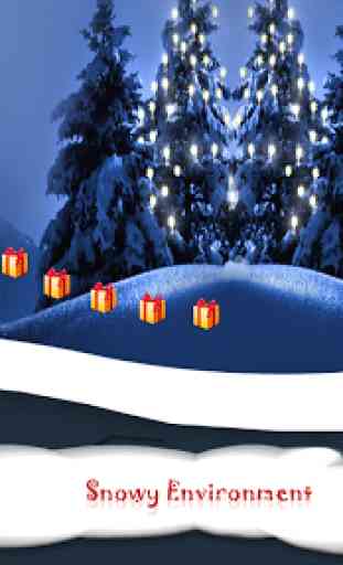 Natale Babbo Natale Hill Sleigh Snow Ride 3D 1