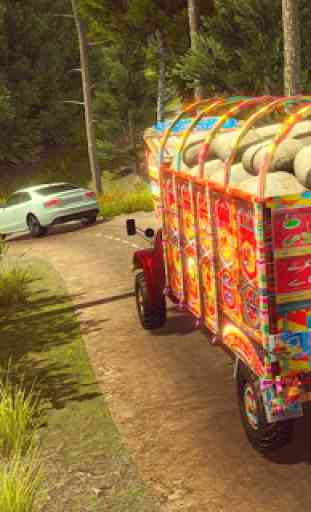 Pak Cargo Transporter Truck 3D: Hill Climb Drive 2