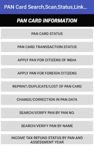 PAN Card Search,Scan,Status,Link With Aadhar 1