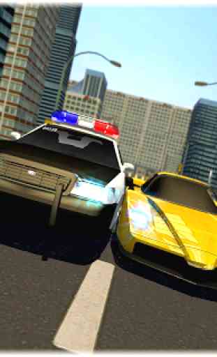 Police Crime Car Chase  - Thief Robot Escape Plan 1