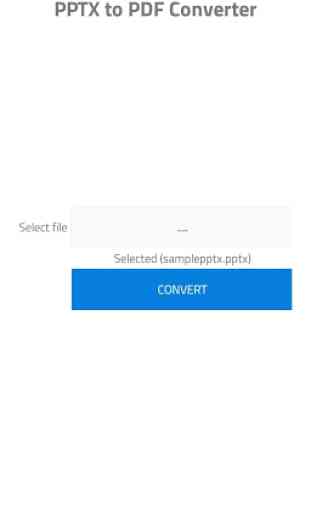 PPTX to PDF Converter 2
